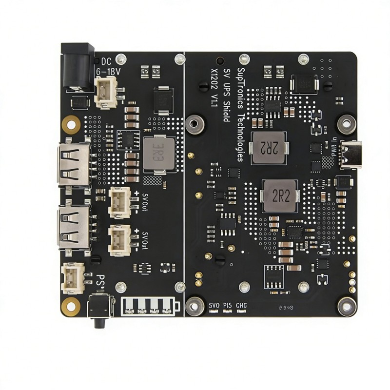 Placa UPS A85P X1202, fuente d - Raspberry Pi Uninterrupted Power Supply Ups 18650 reseña y precio