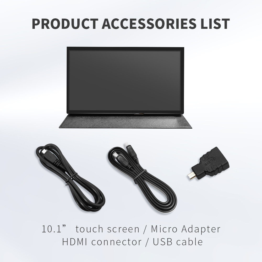 Monitor secundario para comput - Raspberry Pi 10.1 Inch Capacitive Touch Screen Ips reseña y precio